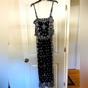 B&W Bandana Jumpsuit